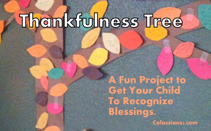 thankfulness tree